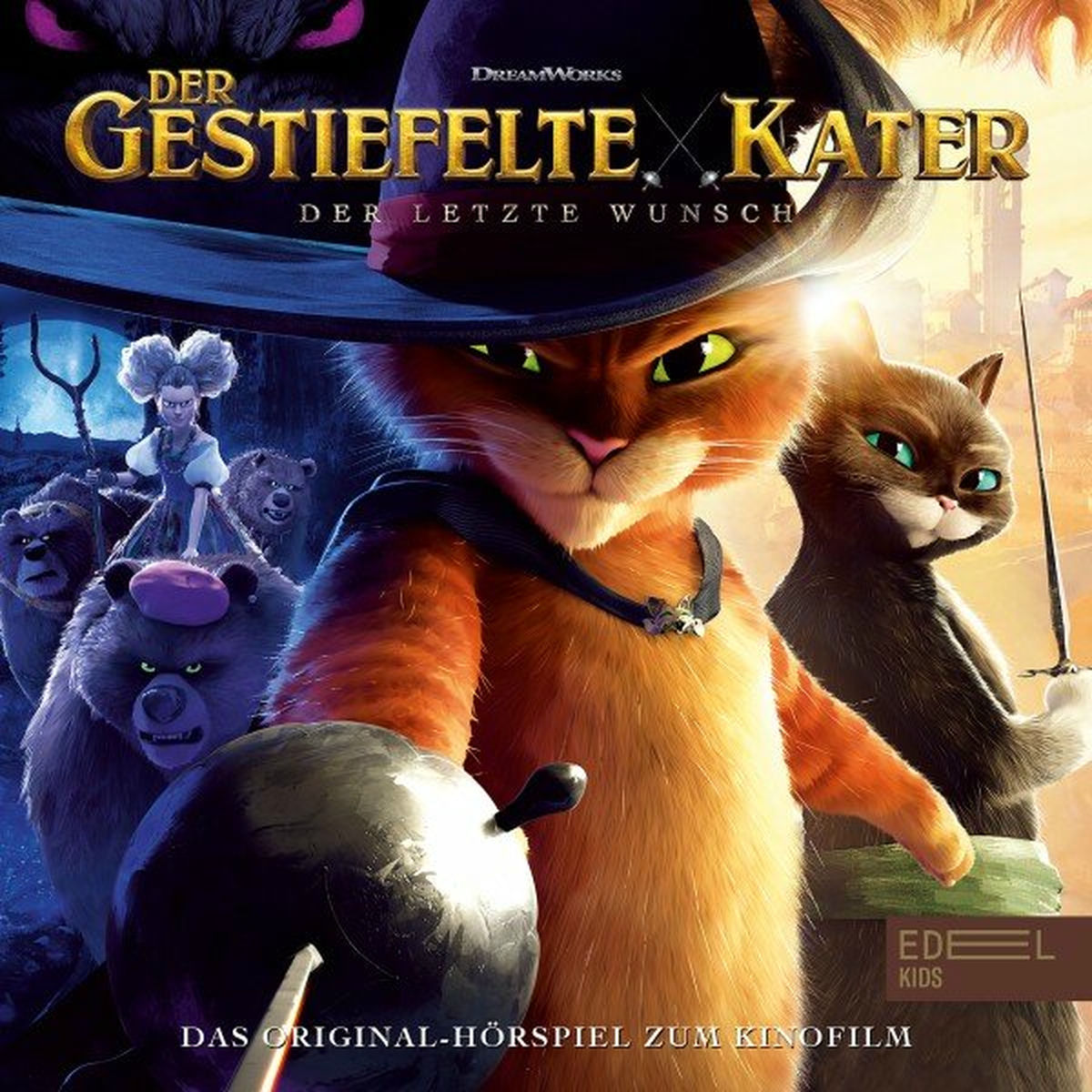 Album cover of Der gestiefelte Kater: Der letzte Wunsch - Teil 1