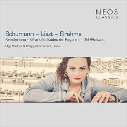 Cover of Schumann, Liszt & Brahms: Piano Works