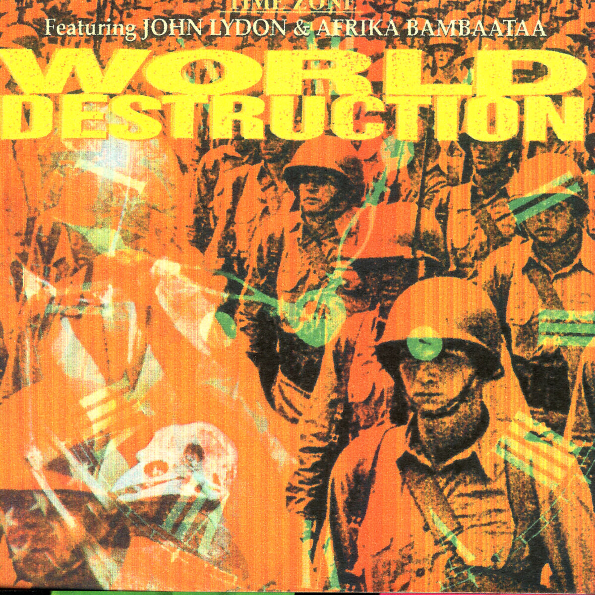未開封!激レアListen To A Voice Of The Earth-DJ Time Zone featuring John Lydon and Afrika Bambaataa - World