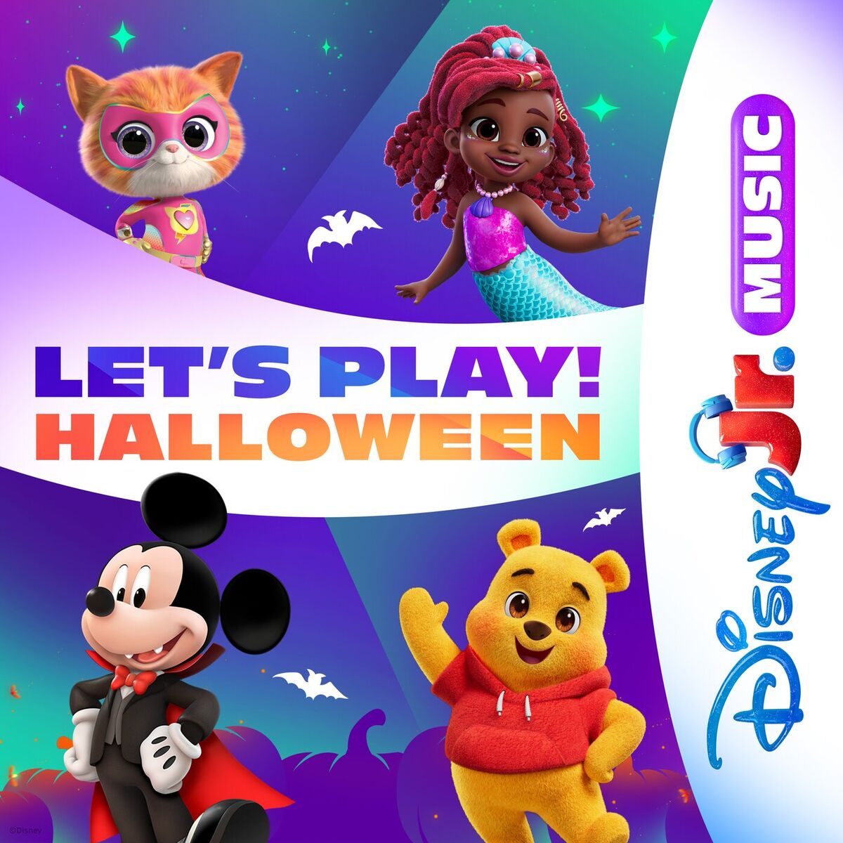 Album cover of Disney Jr. Music: Let's Play! Halloween