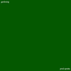 Cover of GARDENING
