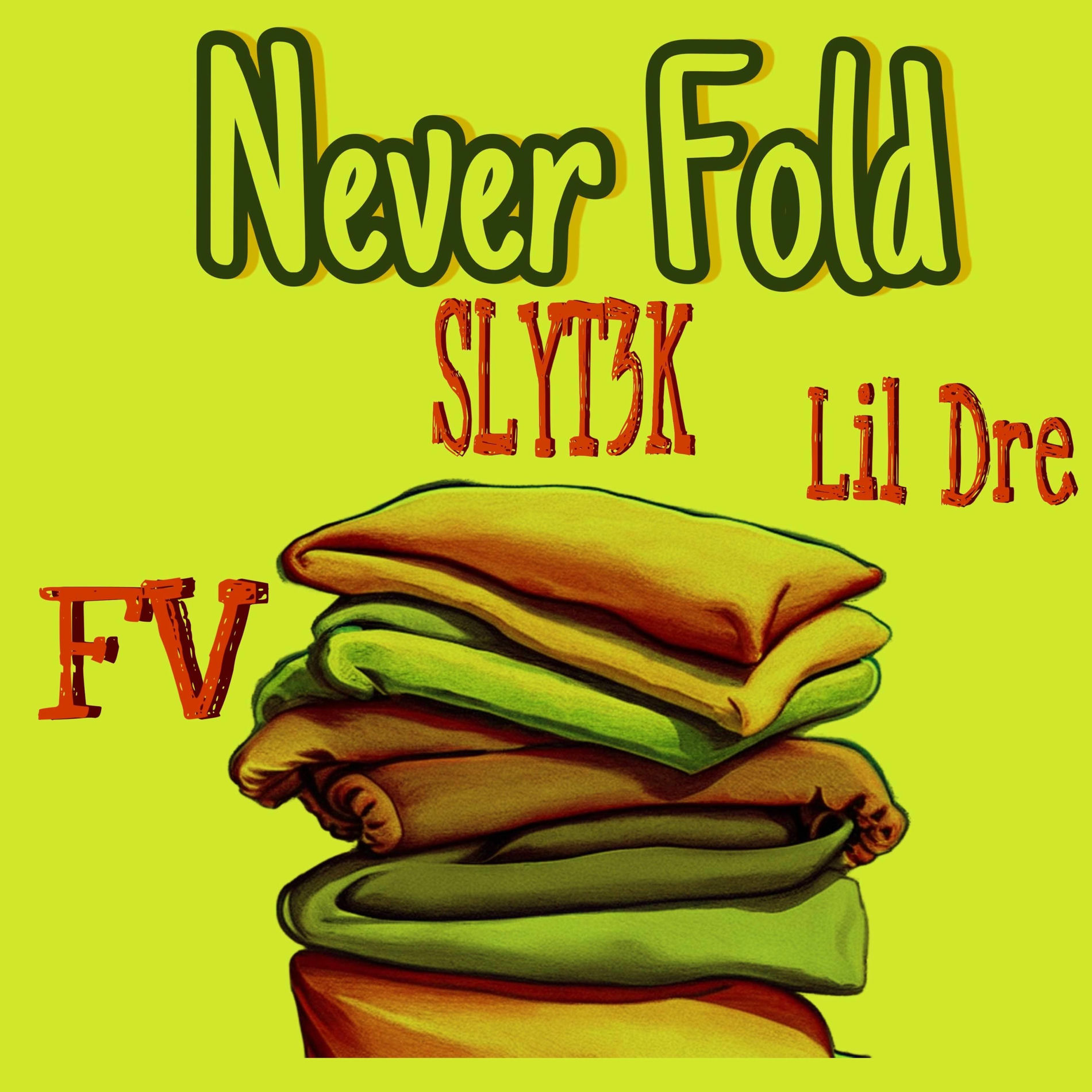 Album cover of Never Fold (feat. SLYT3K & FV)