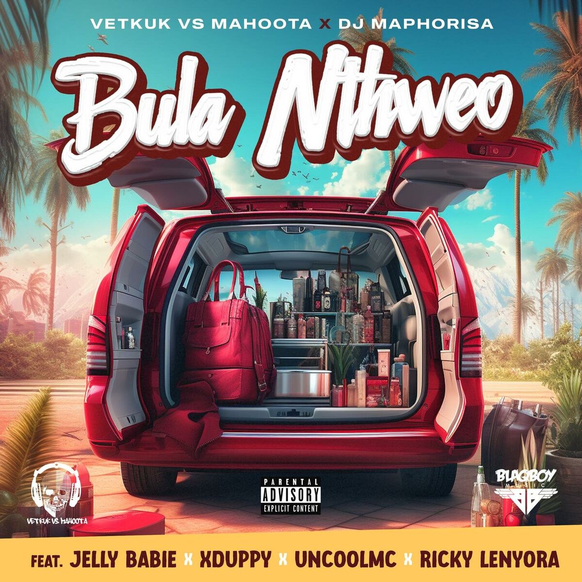 Album cover of Bula Nthweo (feat. Jelly Babie, Xduppy, Uncool MC & Ricky Lenyora)
