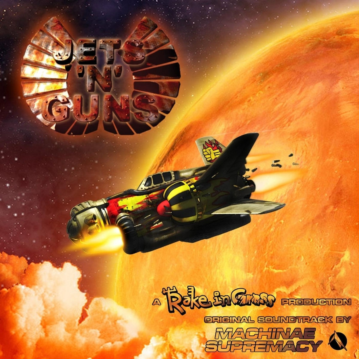 Album cover of Jets 'n' Guns (Original Soundtrack)