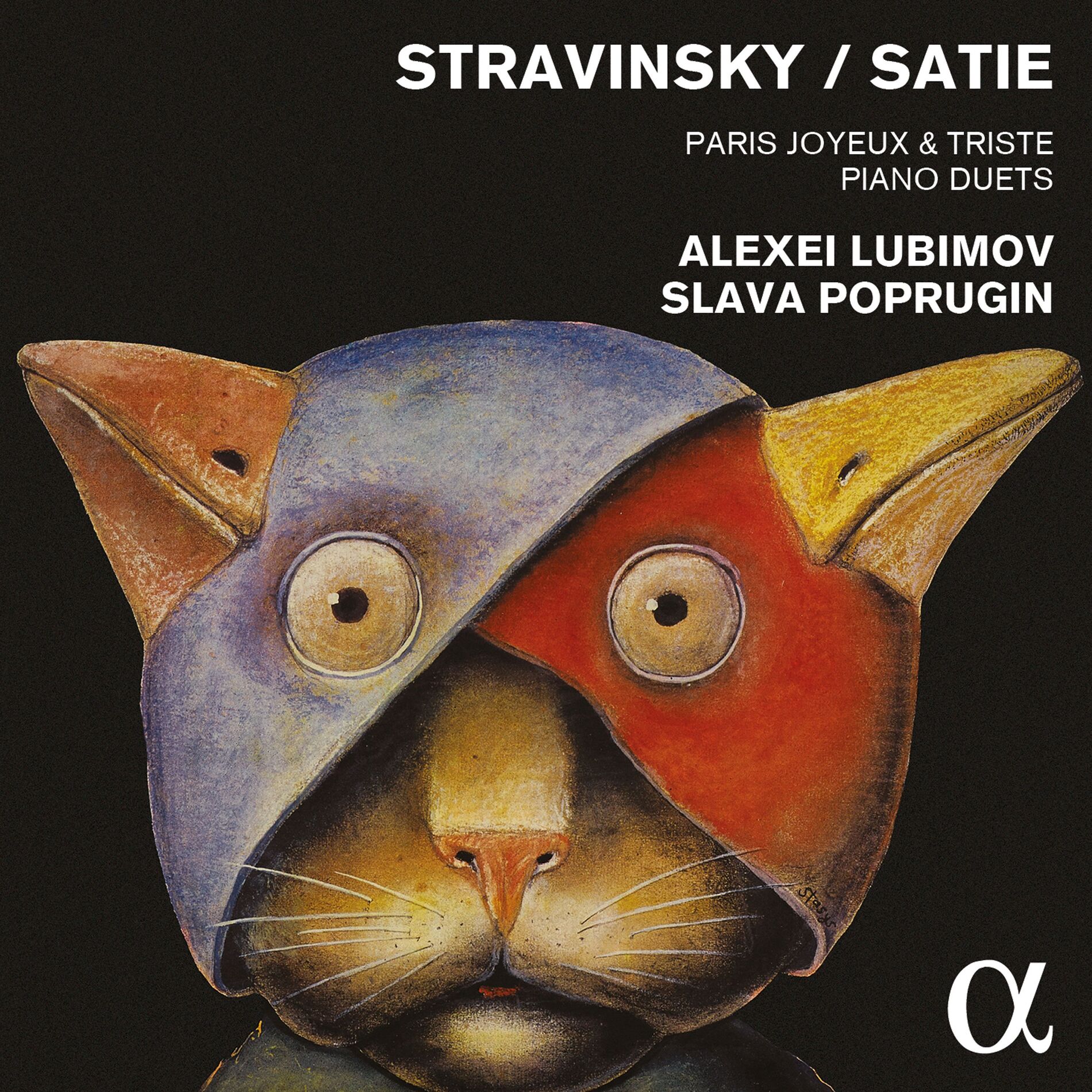 Album cover of Stravinsky & Satie: Paris joyeux & triste - Piano Duets