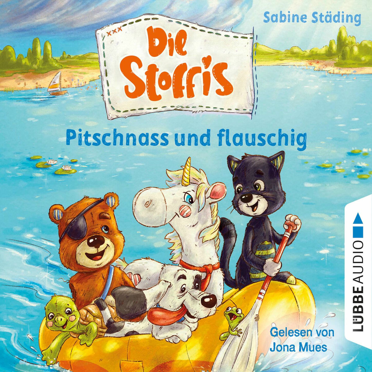 Album cover of Pitschnass und flauschig - Die Stoffis, Teil 3 (Ungekürzt)