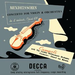 Cover of Campoli - The Decca 78s, Volume 7 (Remastered by Mark Obert-Thorn, 2024)