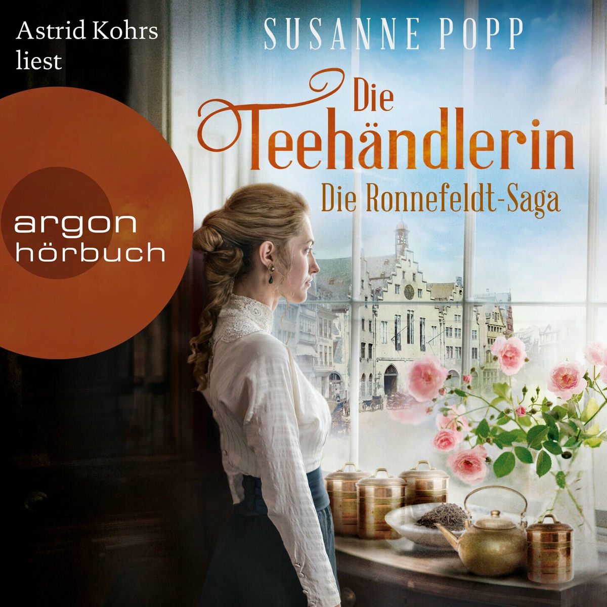 Album cover of Die Teehändlerin - Die Ronnefeldt-Saga, Band 1 (Ungekürzt)