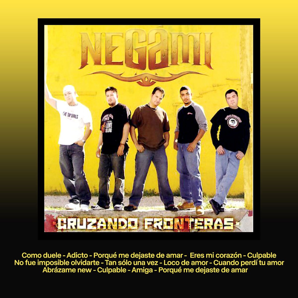 Album cover of Cruzando Fronteras