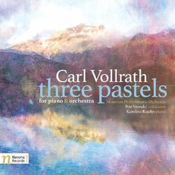Cover of Vollrath: 3 Pastels for Piano & Orchestra