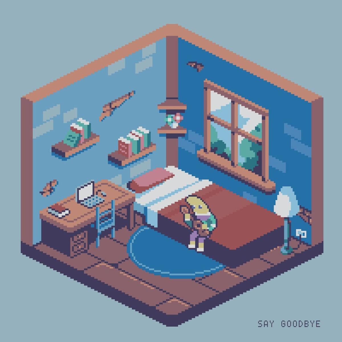 Album cover of say goodbye