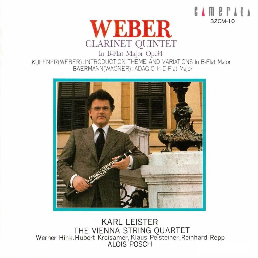 Picture of Weber: Clarinet Quintet, Op. 34
