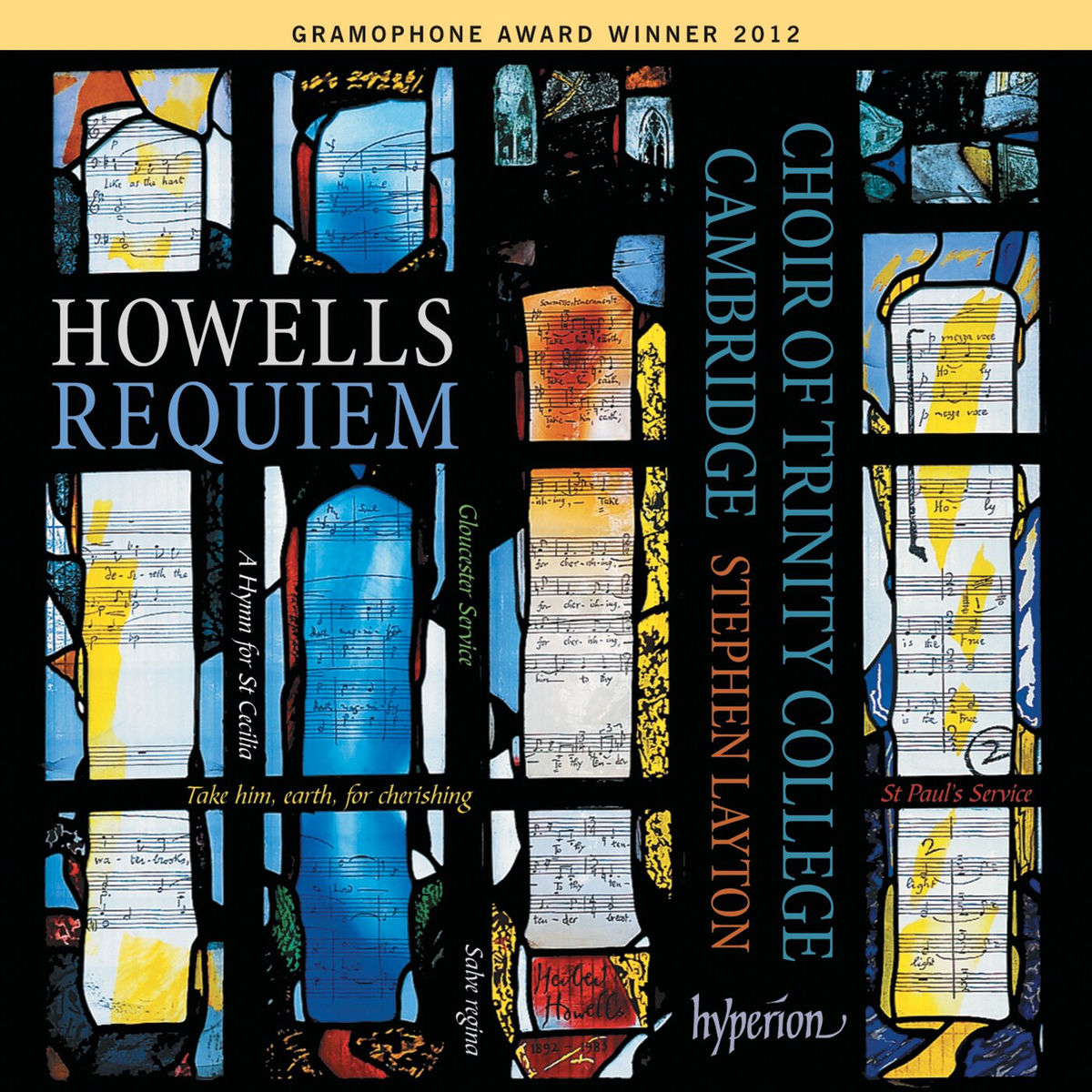 Album cover of Howells: Requiem; St Paul's & Gloucester Services etc.