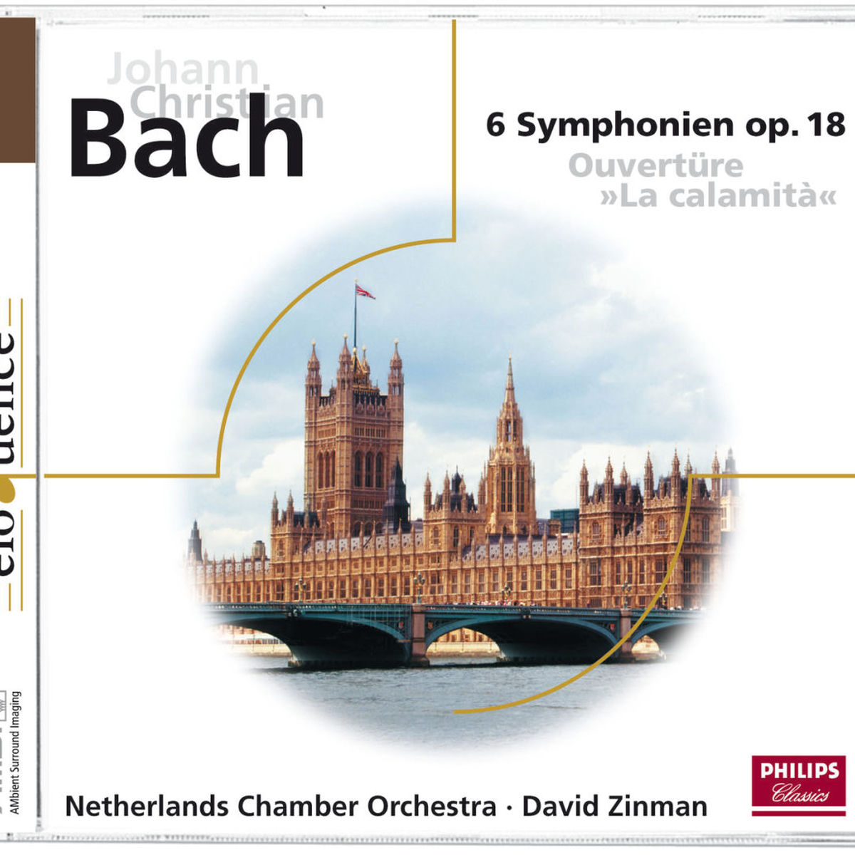 Album cover of J. Chr. Bach: Sinfonien
