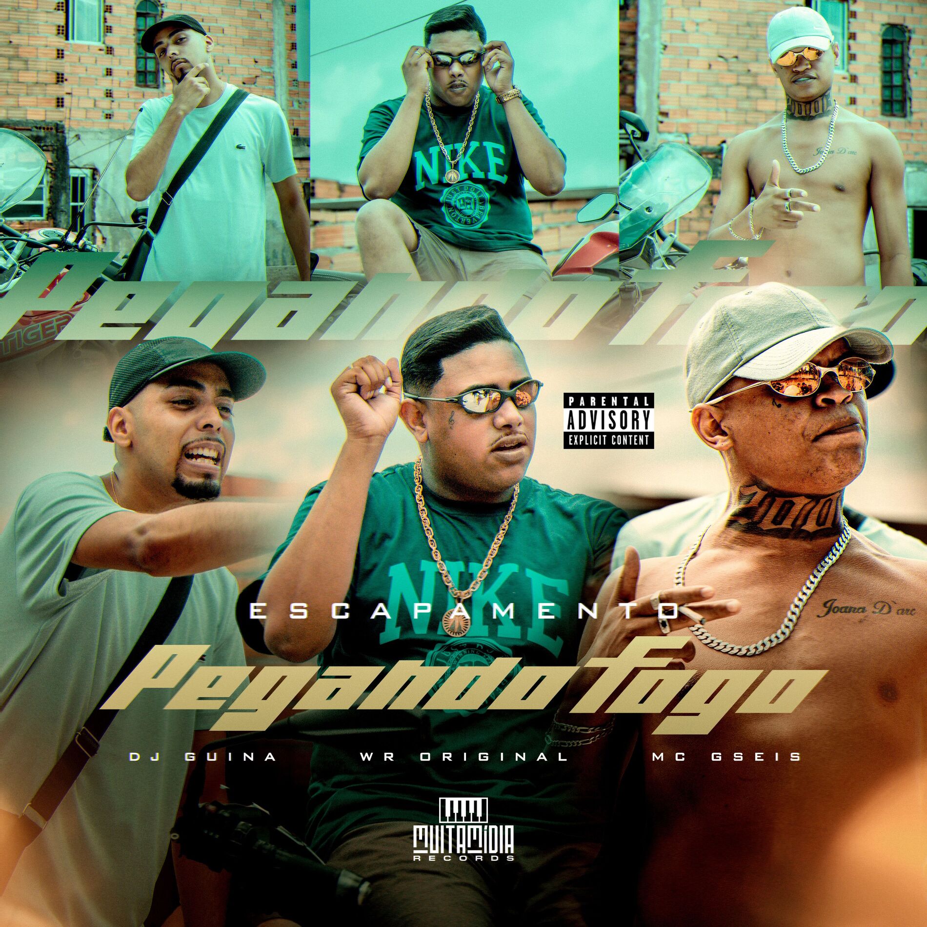 Album cover of Escapamento Pegando Fogo
