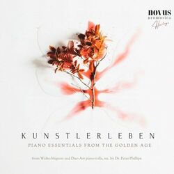 Cover of Kunstlerleben. Piano Music from the Golden Age