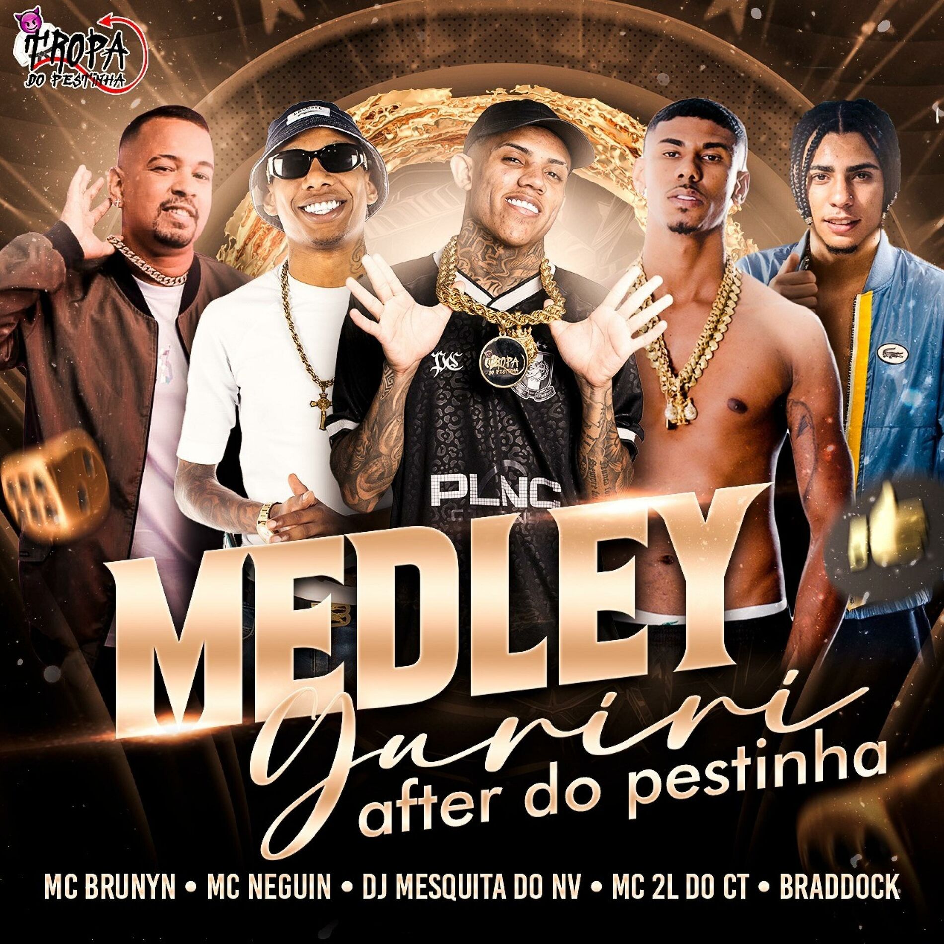 Album cover of MEDLEY GURIRI 2025 (feat. MC 2L DO CT, Mc Neguinho do ITR, Mc Brunyn & BRADDOCK22)