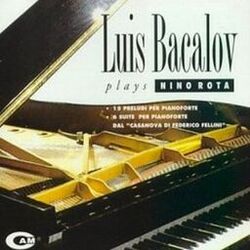 Cover of Luis Bacalov plays Nino Rota