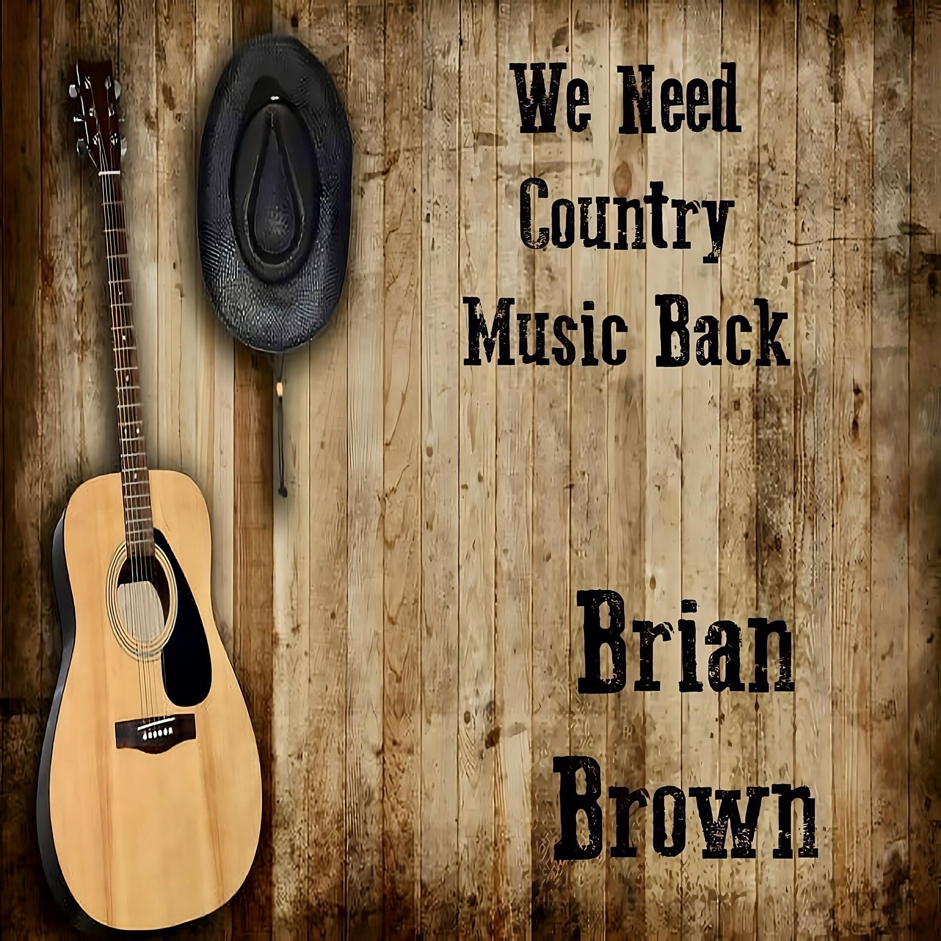 Album cover of We Need Country Music Back (Acoustic Version)