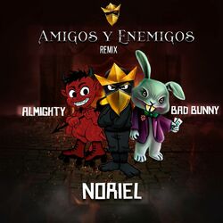 Cover of Amigos y Enemigos (feat. Bad Bunny & Almighty) (Remix)