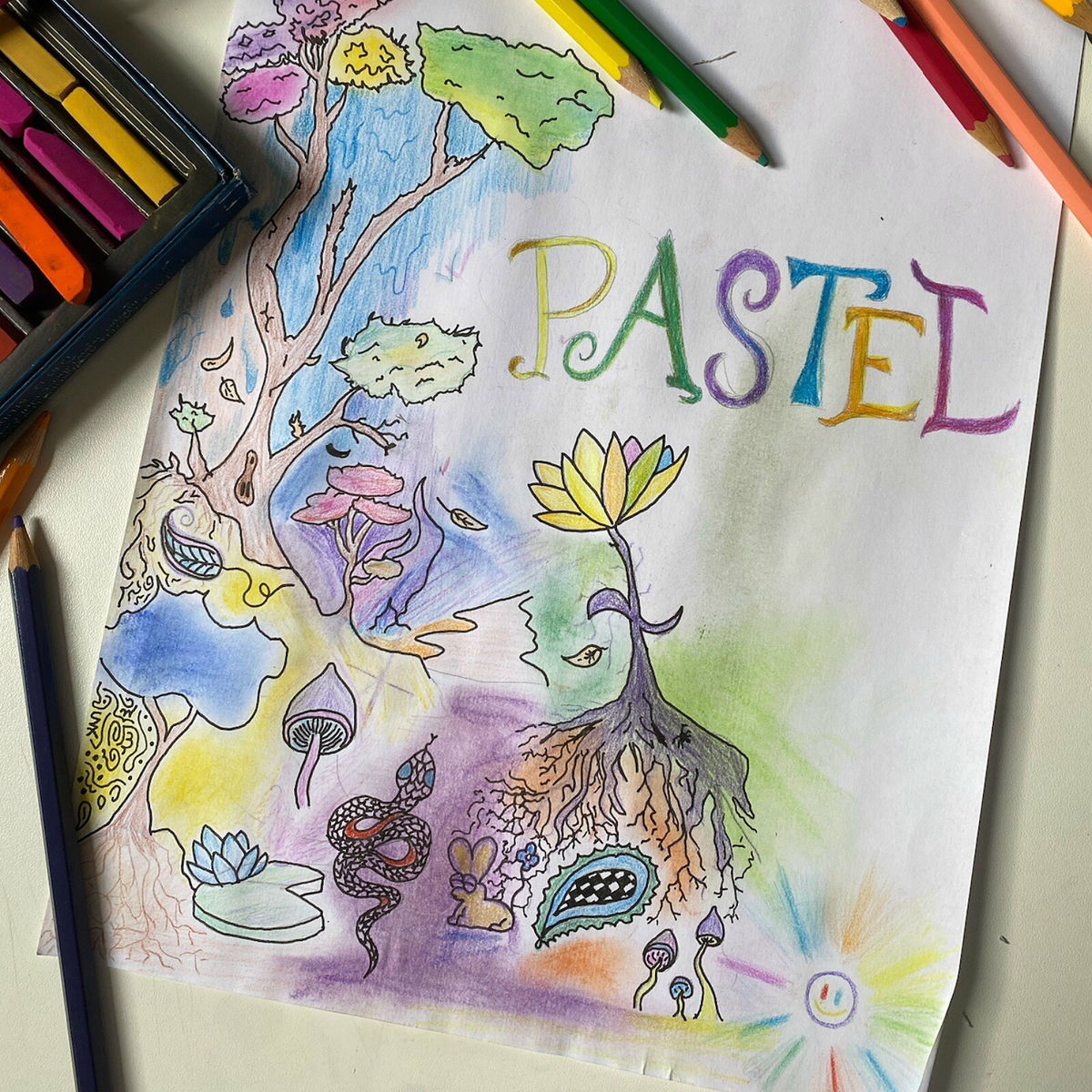 Album cover of pastel
