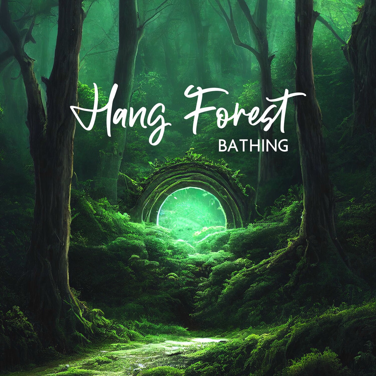 Album cover of Hang Forest Bathing: Therapy Music to Reduce Stress, Release Of Melatonin And Toxin, Boosts Your Immune System, Healing in Nature,