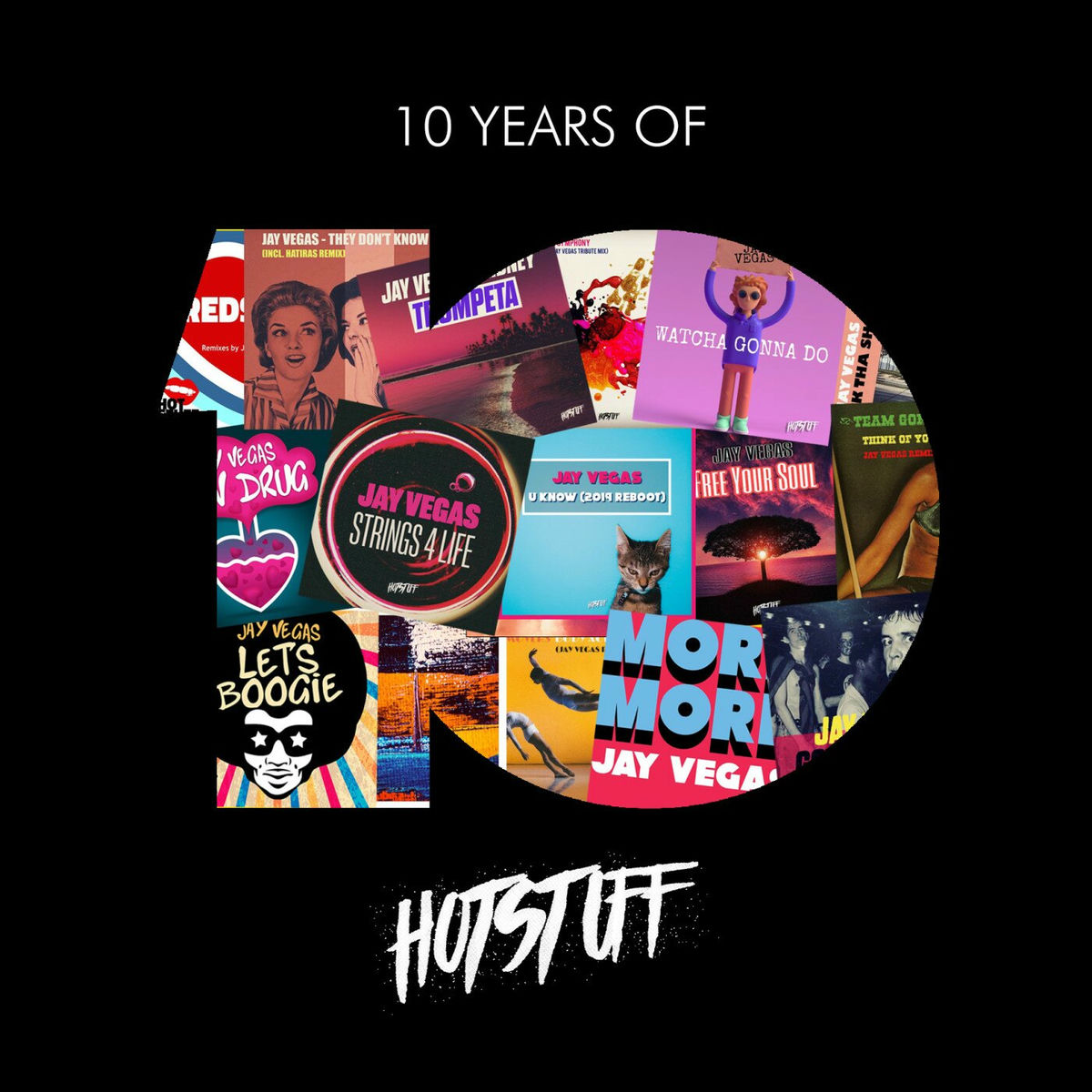 Album cover of 10 Years Of Hot Stuff