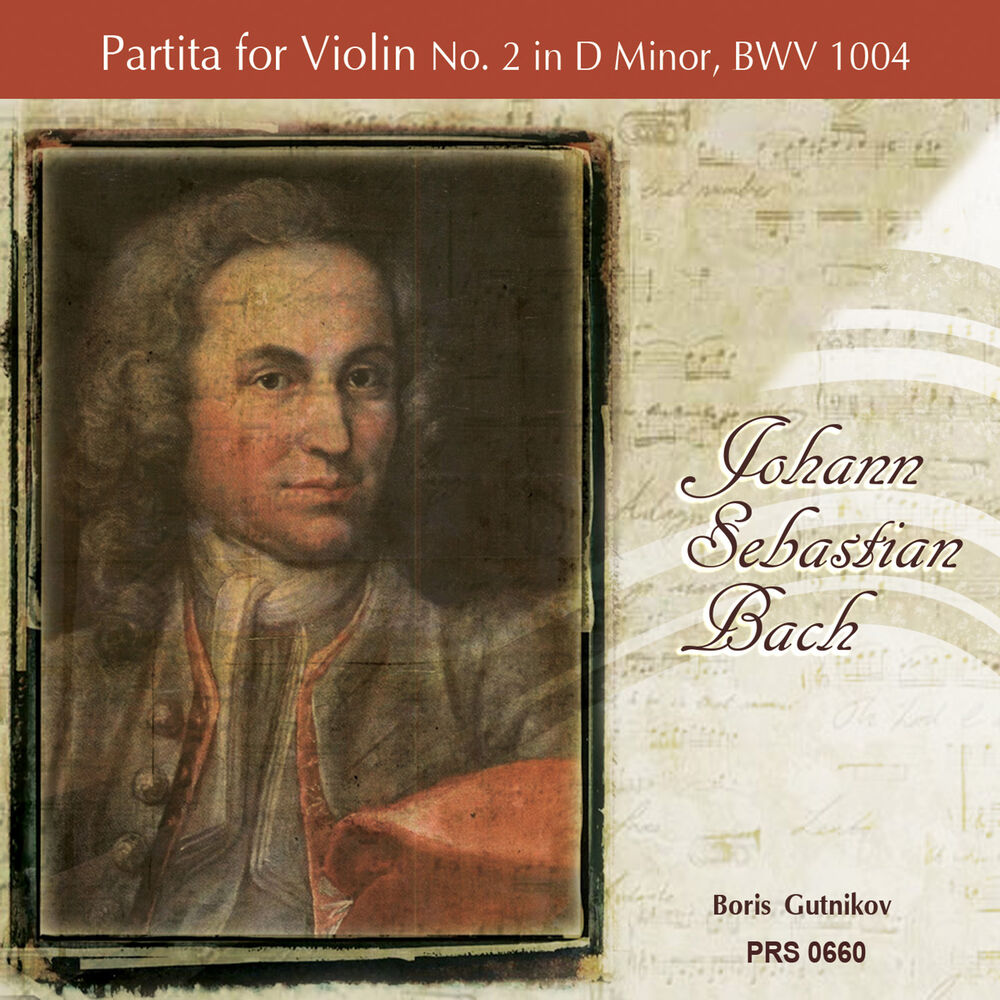 Picture of Bach: Partita for Violin No. 2 in D Minor, BWV 1004