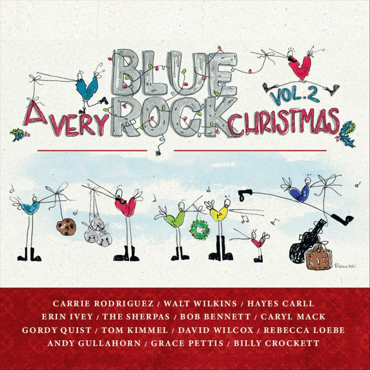 Album cover of A Very Blue Rock Christmas, Vol. 2 (Live)