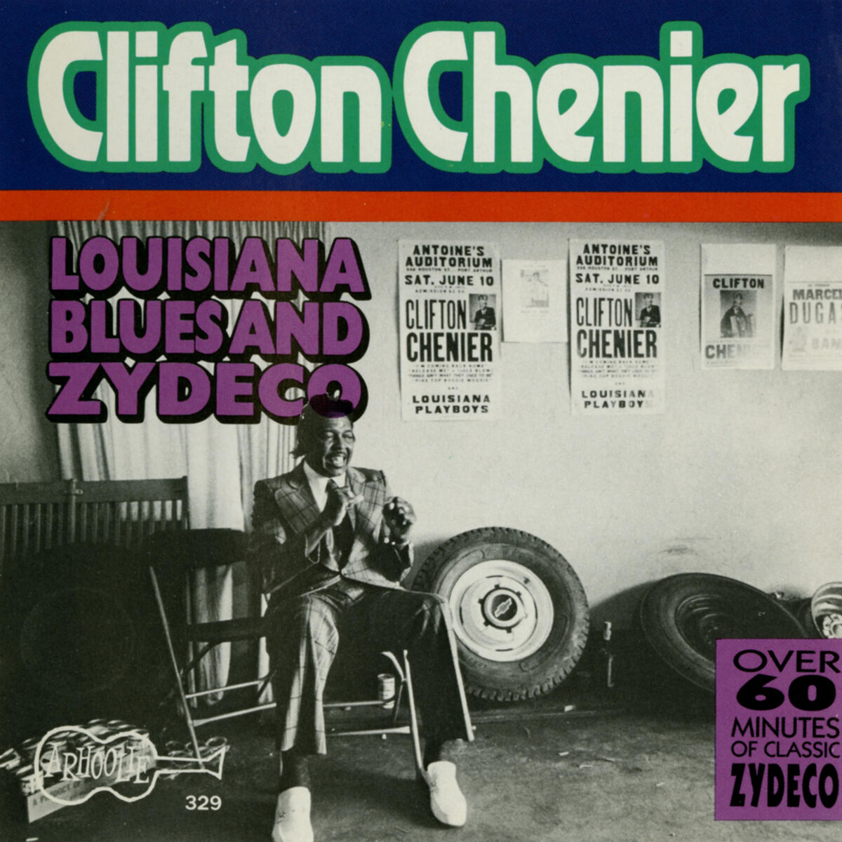 Album cover of Louisiana Blues and Zydeco