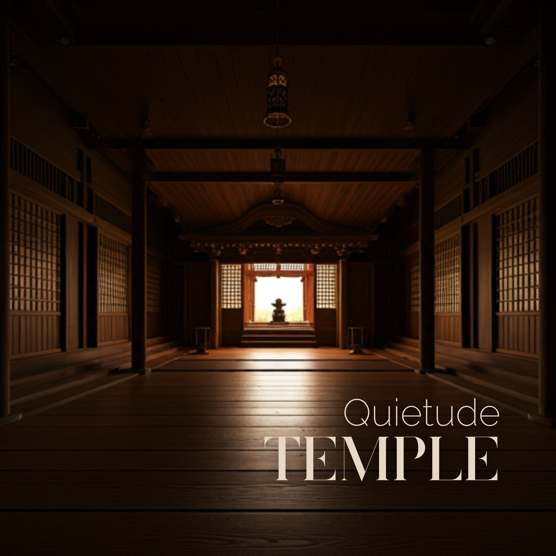 Album cover of Quietude Temple: Embrace the Stillness, Release the Stress, and Find Your Balance