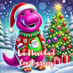 Cover of La Navidad Con Barney