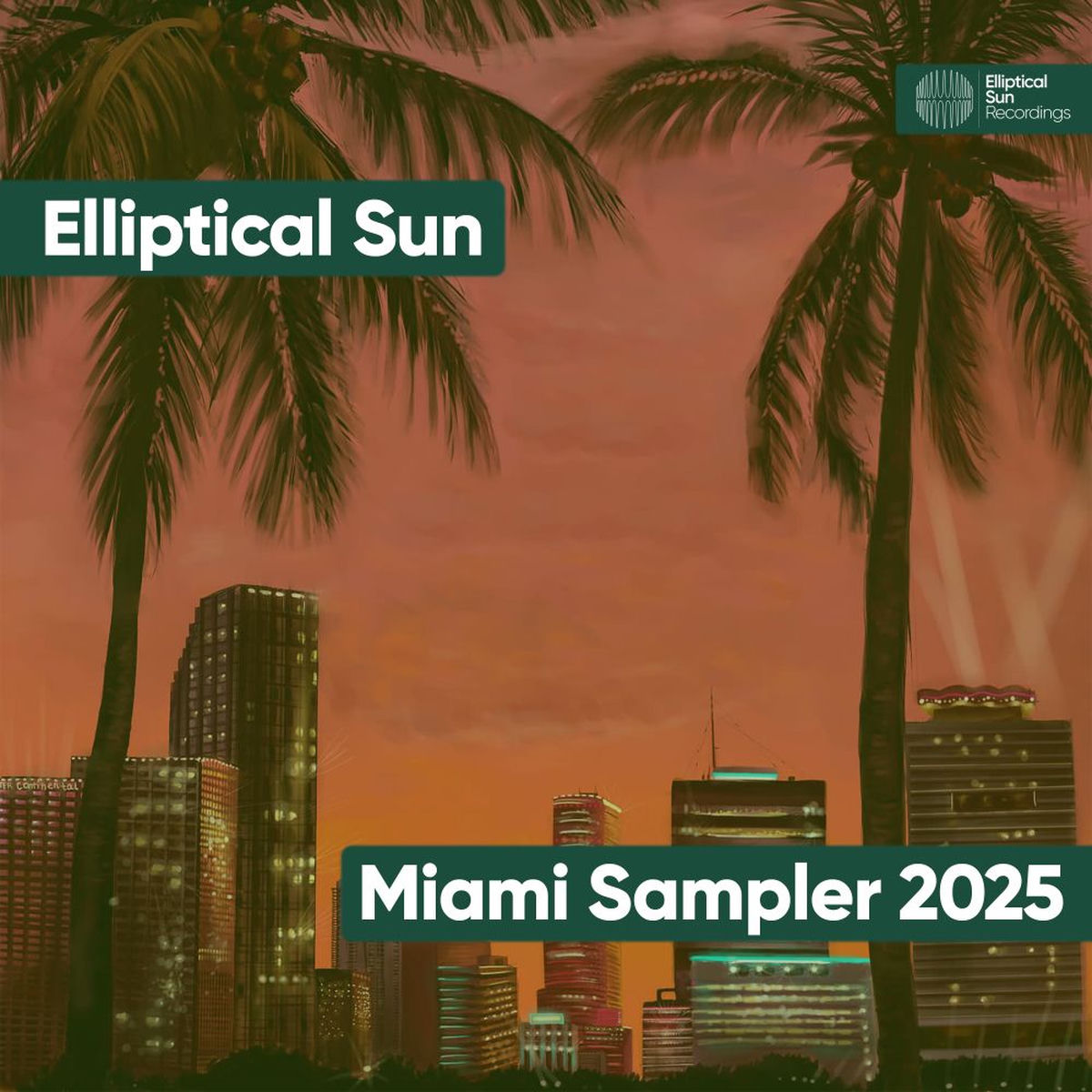 Album cover of Elliptical Sun Miami Sampler 2025