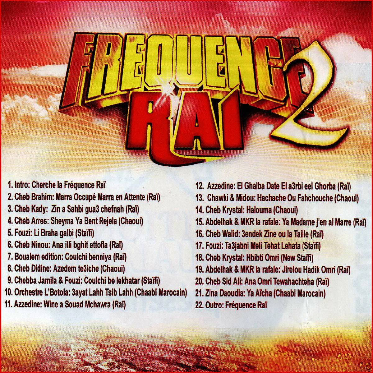 Album cover of Frequence Raï, Vol. 2