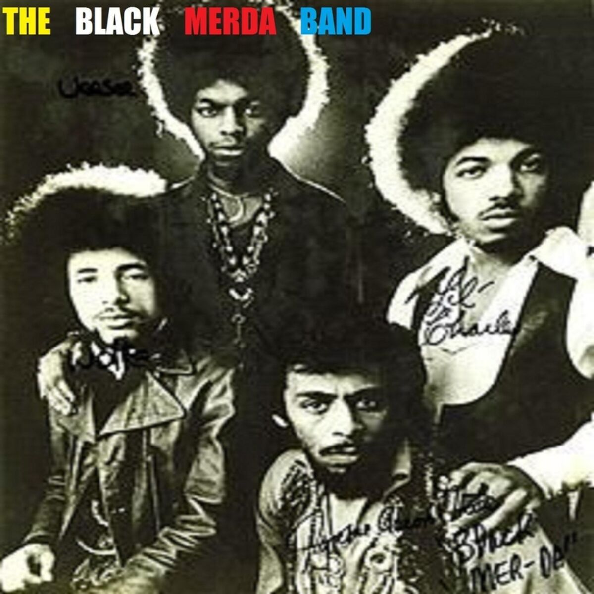 Album cover of The Black Merda Band