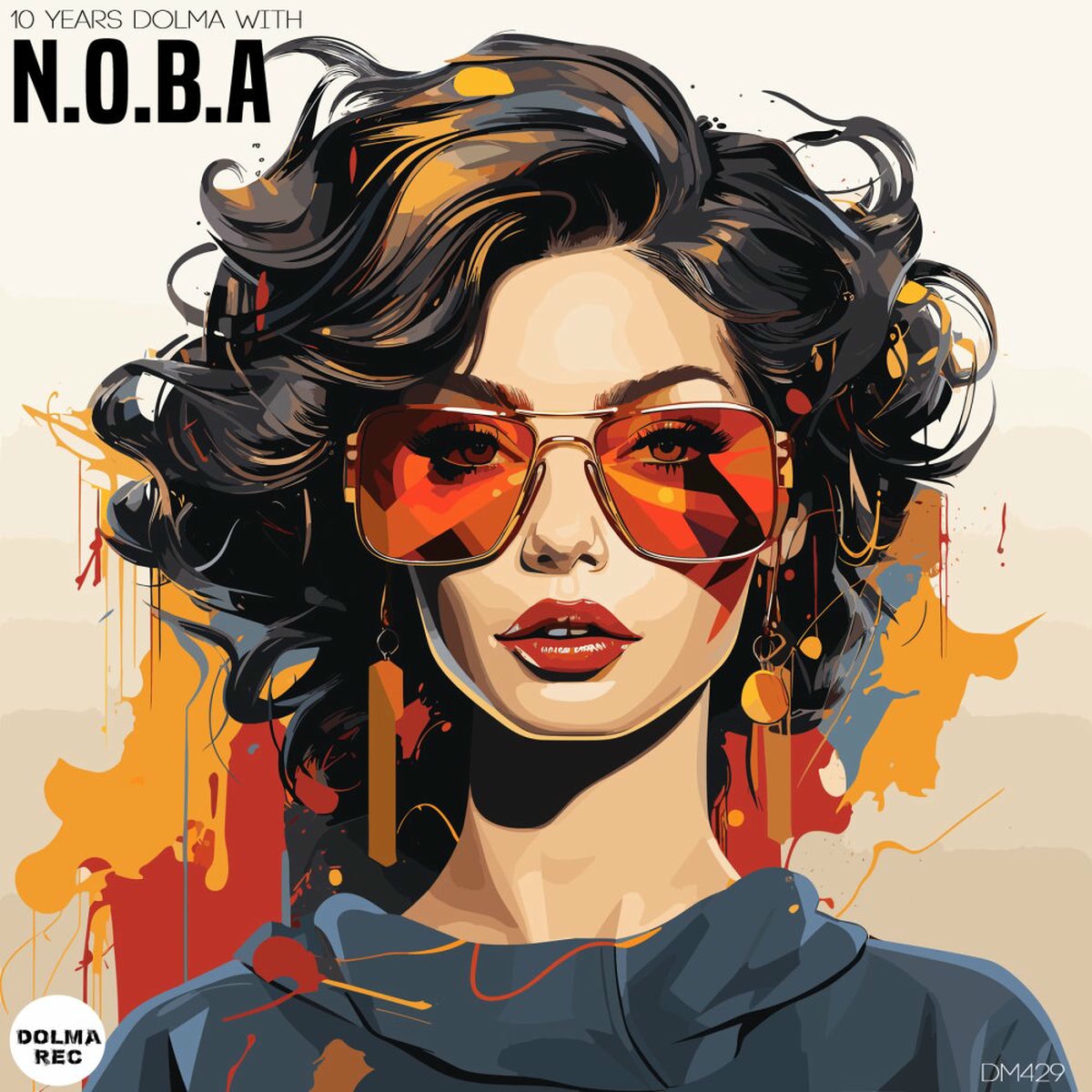 Album cover of 10 Years Dolma with N.O.B.A