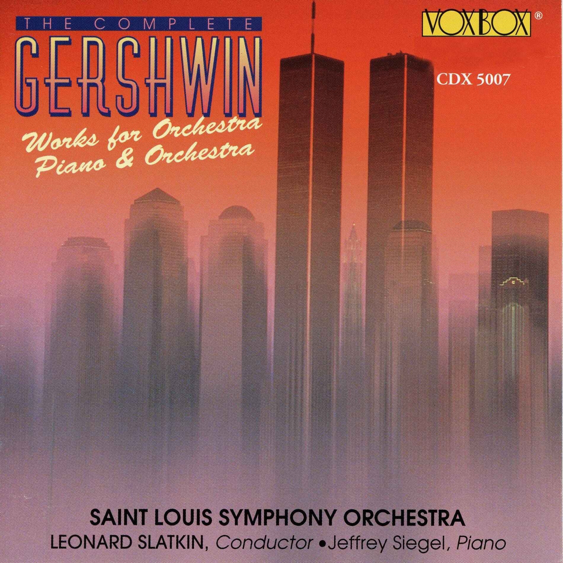 Album cover of Gershwin: All the Works for Piano & Orchestra