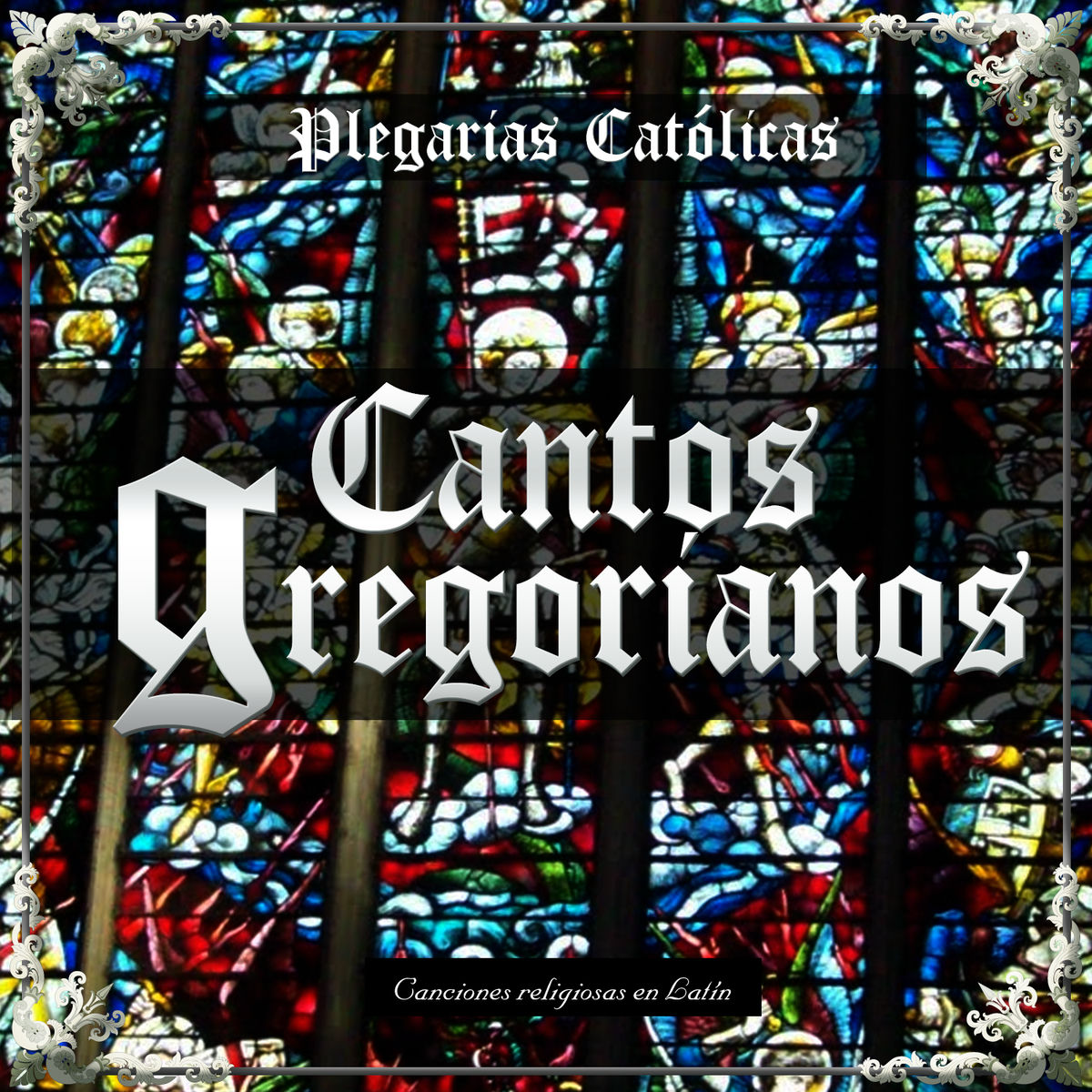Album cover of Plegarias Católicas Cantos Gregorianos. Canciones Religiosas en Latín
