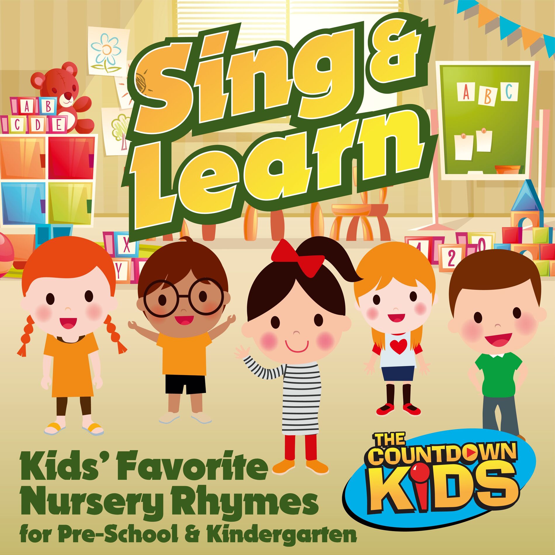 Album cover of Sing & Learn: Kids Favorite Nursery Rhymes for Pre-School & Kindergarten