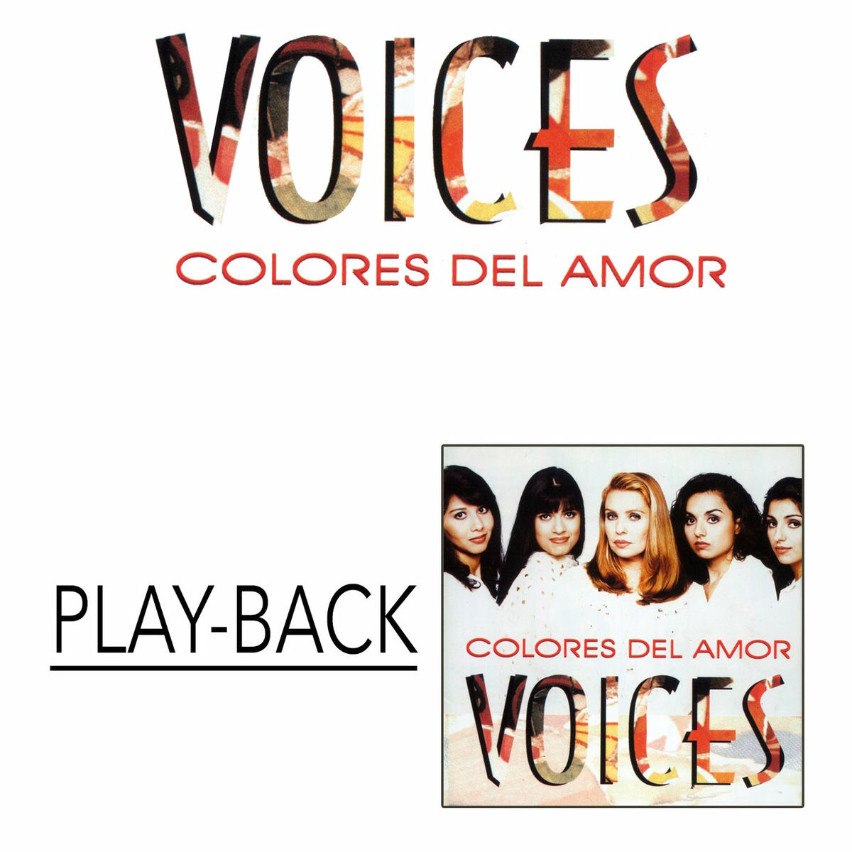 Album cover of Colores Del Amor (Playback)