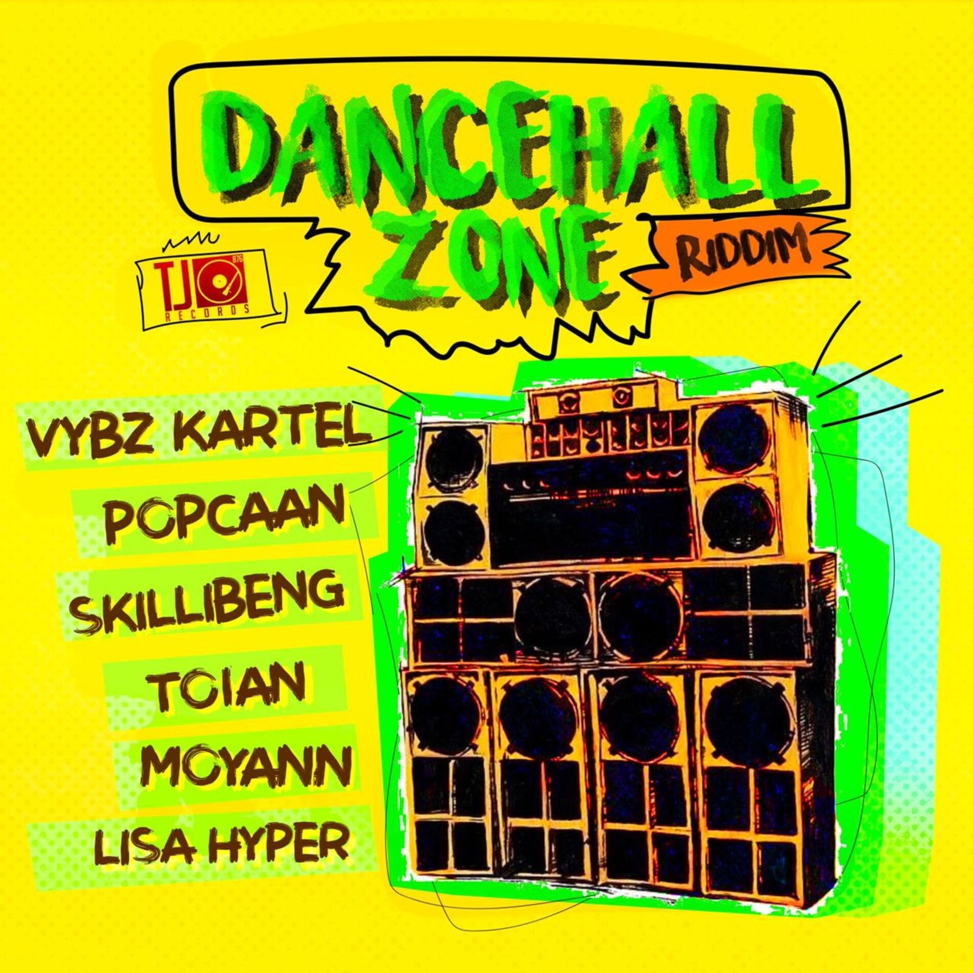 Album cover of Dancehall Zone Riddim