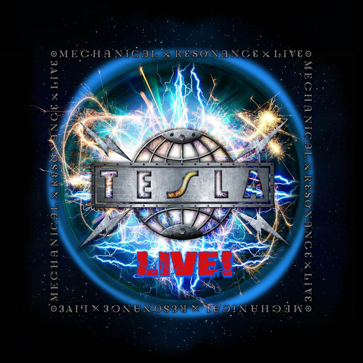 Album cover of Mechanical Resonance Live