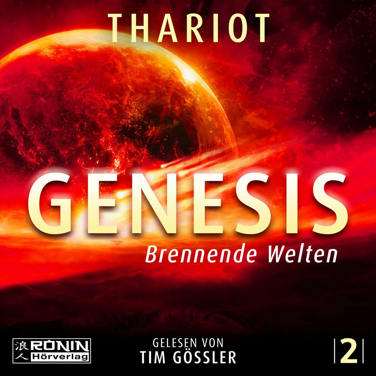 Album cover of Brennende Welten - Genesis, Band 2 (ungekürzt)
