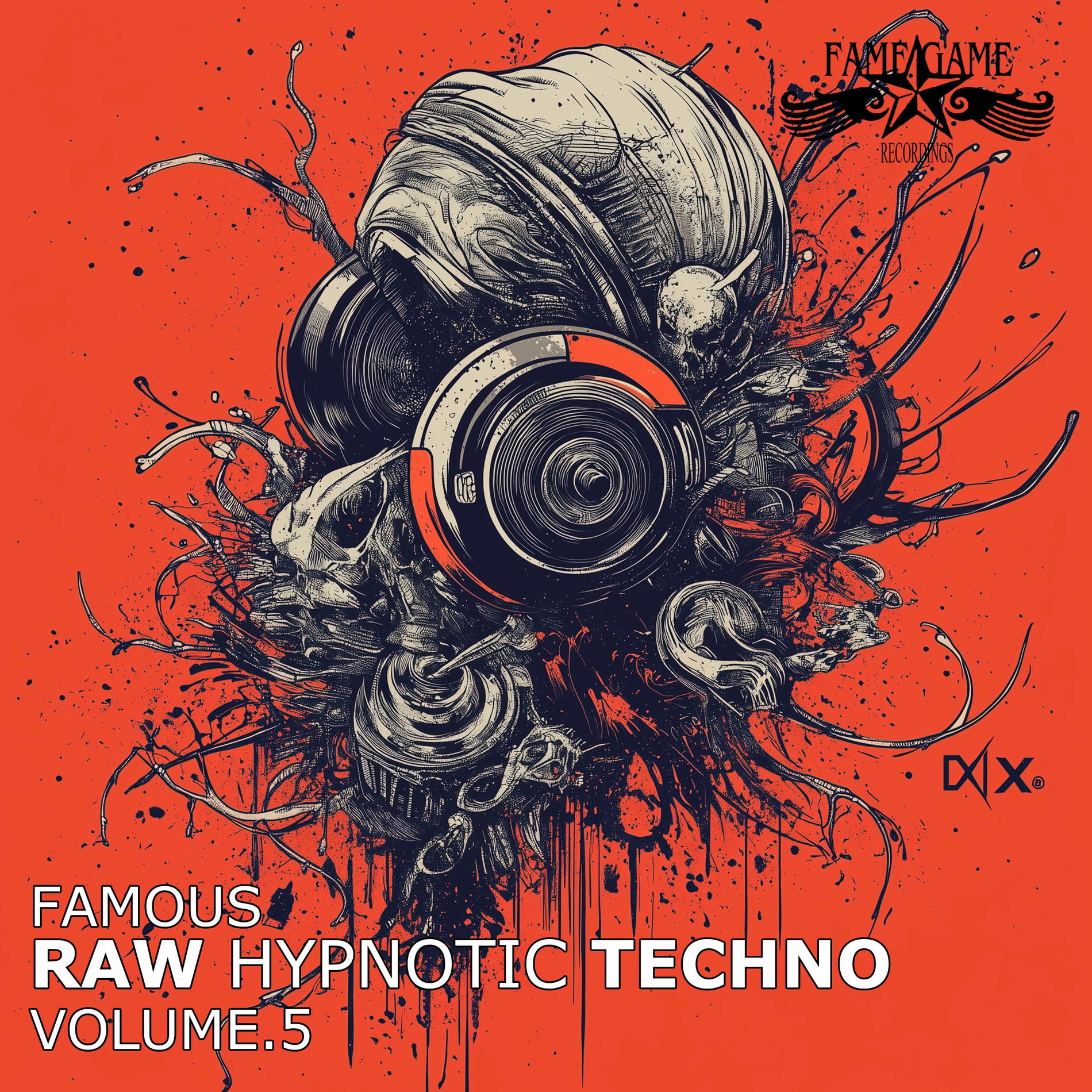Album cover of Famous Raw Hypnotic Techno, Vol. 5