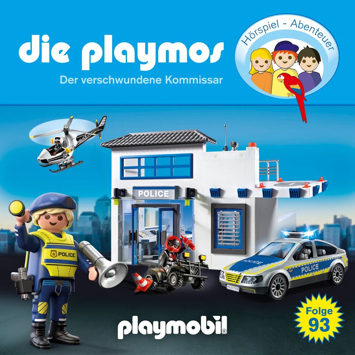 Album cover of Folge 93: Der verschwundene Kommissar (Das Original Playmobil Hörspiel)