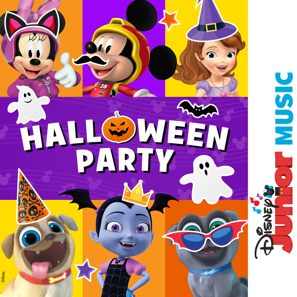 Album cover of Disney Junior Music Halloween Party