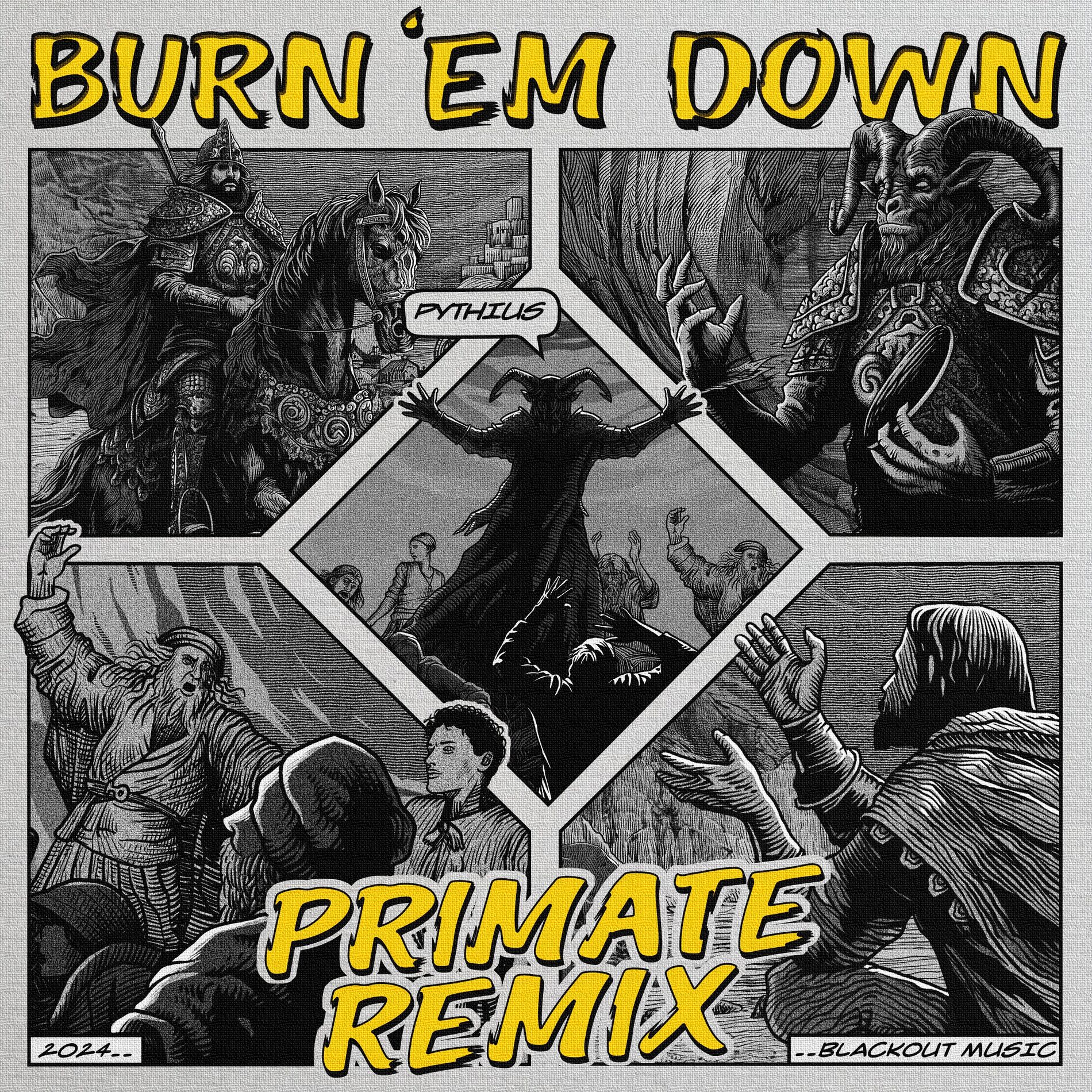 Album cover of Burn 'Em Down (Primate Remix)