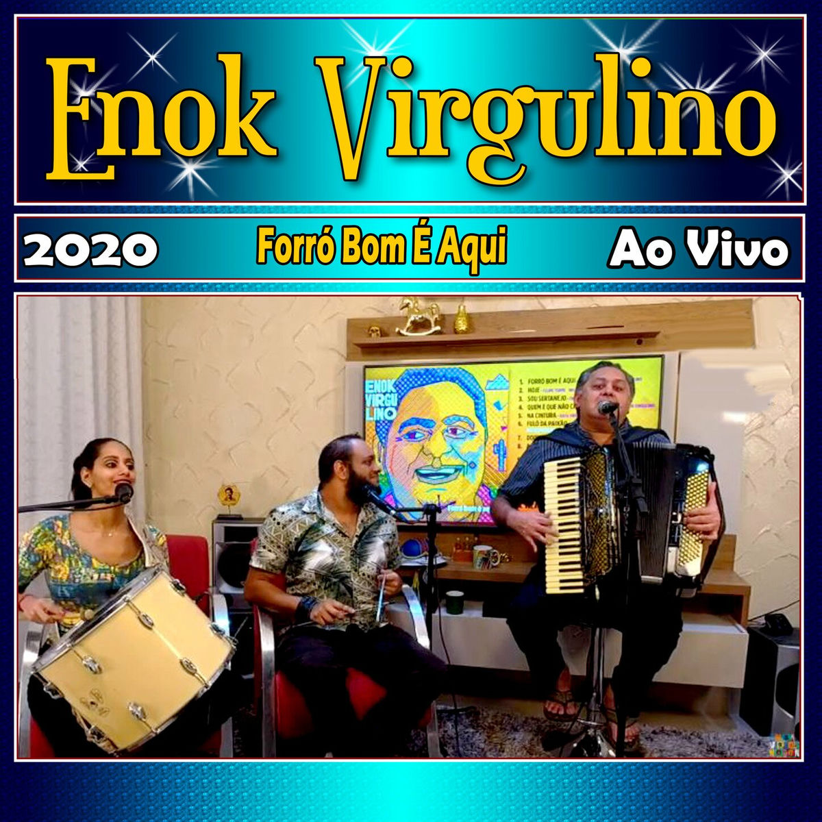 Album cover of Forró Bom É Aqui Ao Vivo 2020