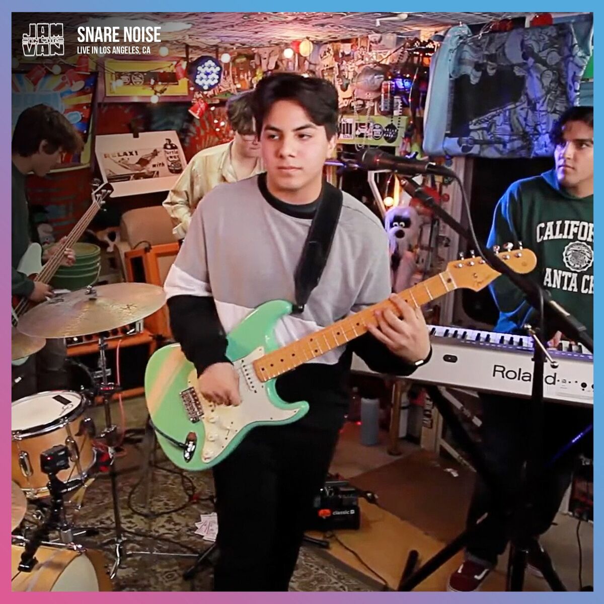 Album cover of Jam in the Van - Snare Noise (Live in Los Angeles, CA, 2020)