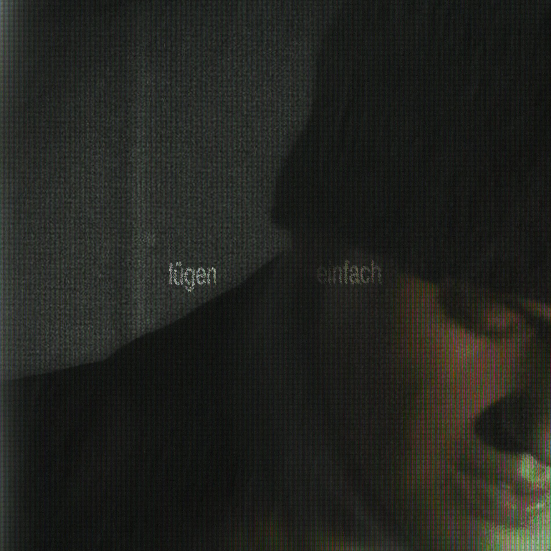 Album cover of lügen einfach